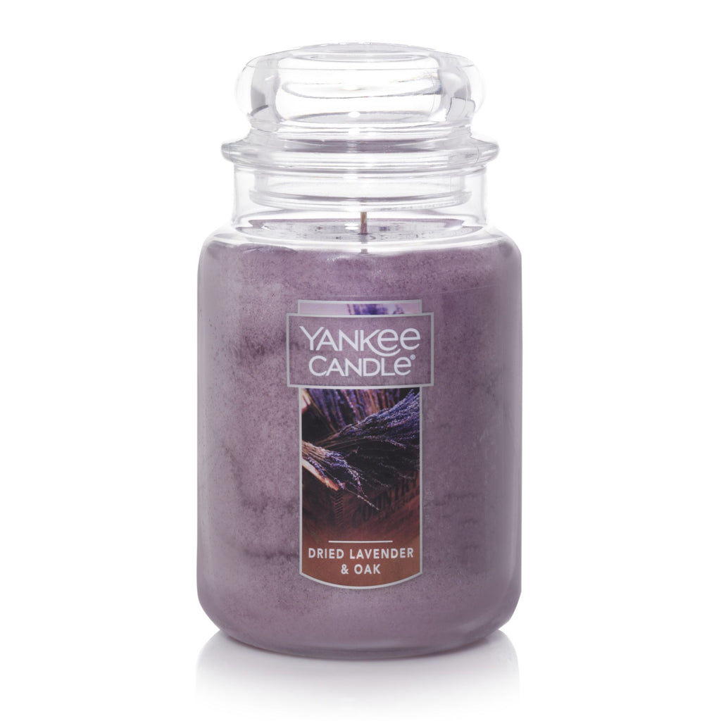 Jar Large Dried Lavender & Oak