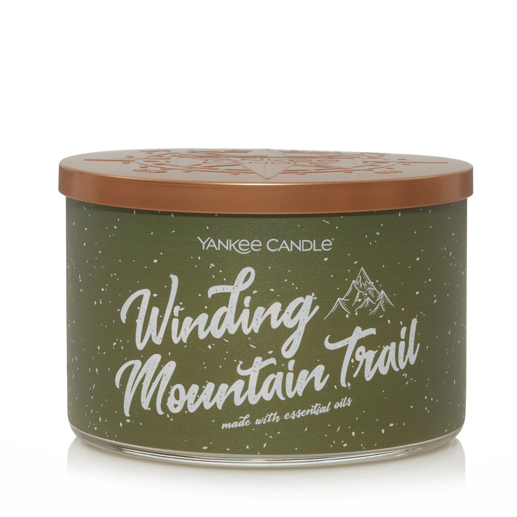Jar Tumbler 3 wicks Winding Mountain Trail